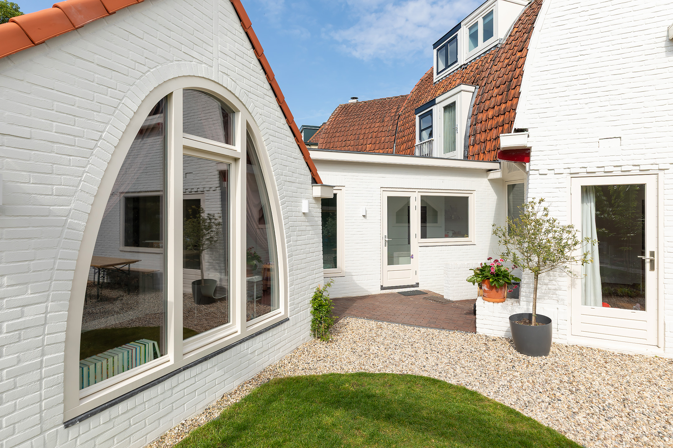 Aansluiting naar bestaande woning
